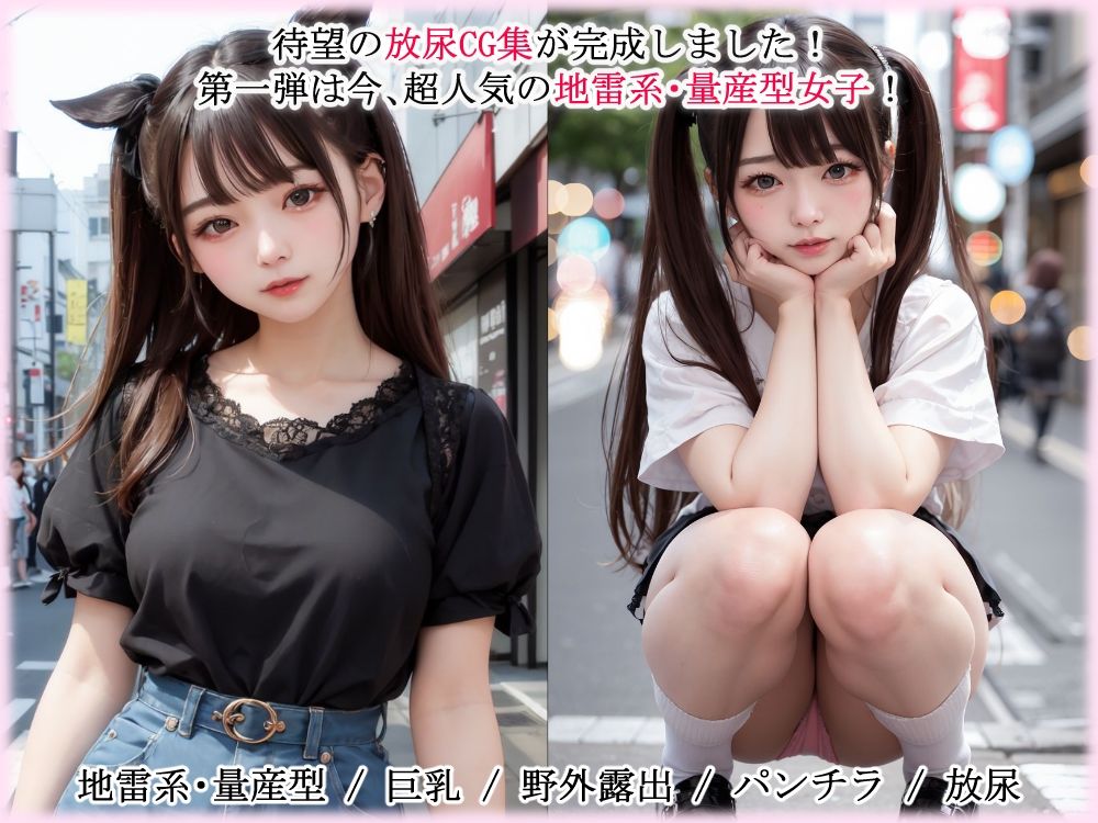 サンプル画像1:【1本無料】マジやば露出放尿 4本セット （vol.01〜04）(AgeHa) [d_277543]