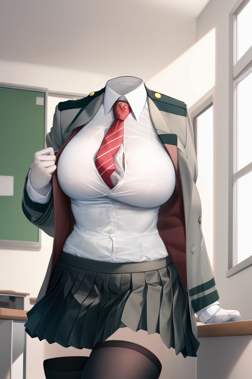 サンプル画像1:透明少女ー制服編ー(まんすじラボ) [d_277566]