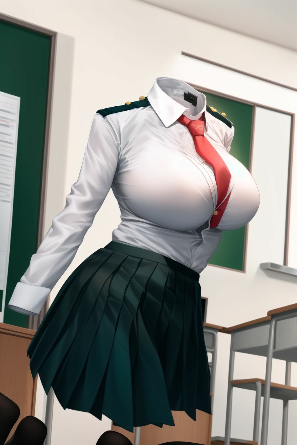 サンプル画像3:透明少女ー制服編ー(まんすじラボ) [d_277566]