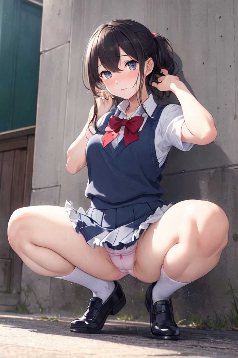 サンプル画像2:開脚女子その2 106枚(みやわ工房) [d_277584]