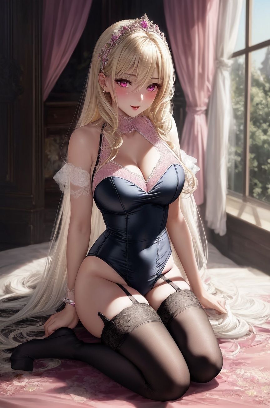 サンプル画像1:アニメ調 ストッキング 0(hoge) [d_277647]