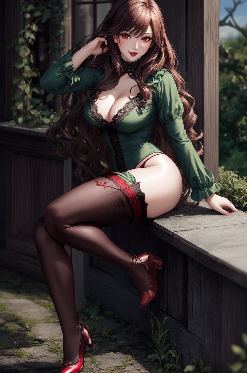 サンプル画像4:アニメ調 ストッキング 0(hoge) [d_277647]