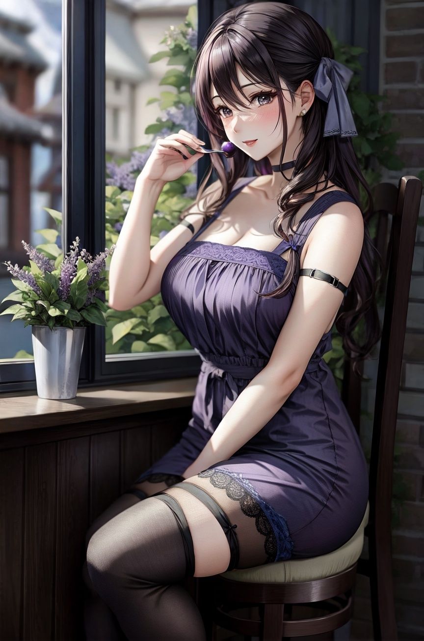 サンプル画像5:アニメ調 ストッキング 0(hoge) [d_277647]