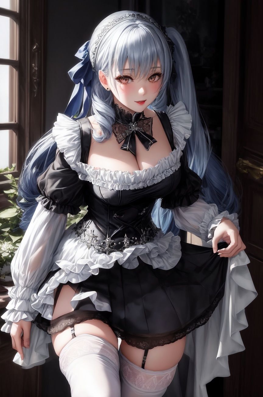 サンプル画像3:アニメ調 ストッキング 1(hoge) [d_277648]