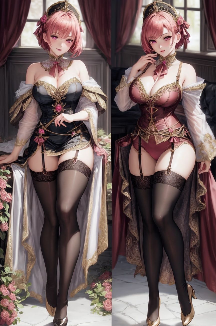 サンプル画像2:アニメ調 ストッキング 2(hoge) [d_277651]