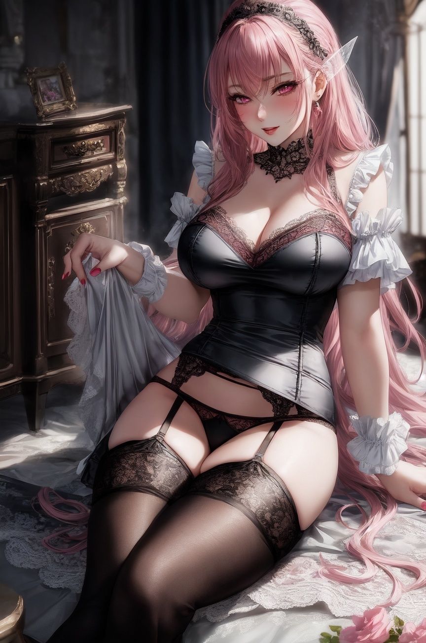 サンプル画像6:アニメ調 ストッキング 2(hoge) [d_277651]