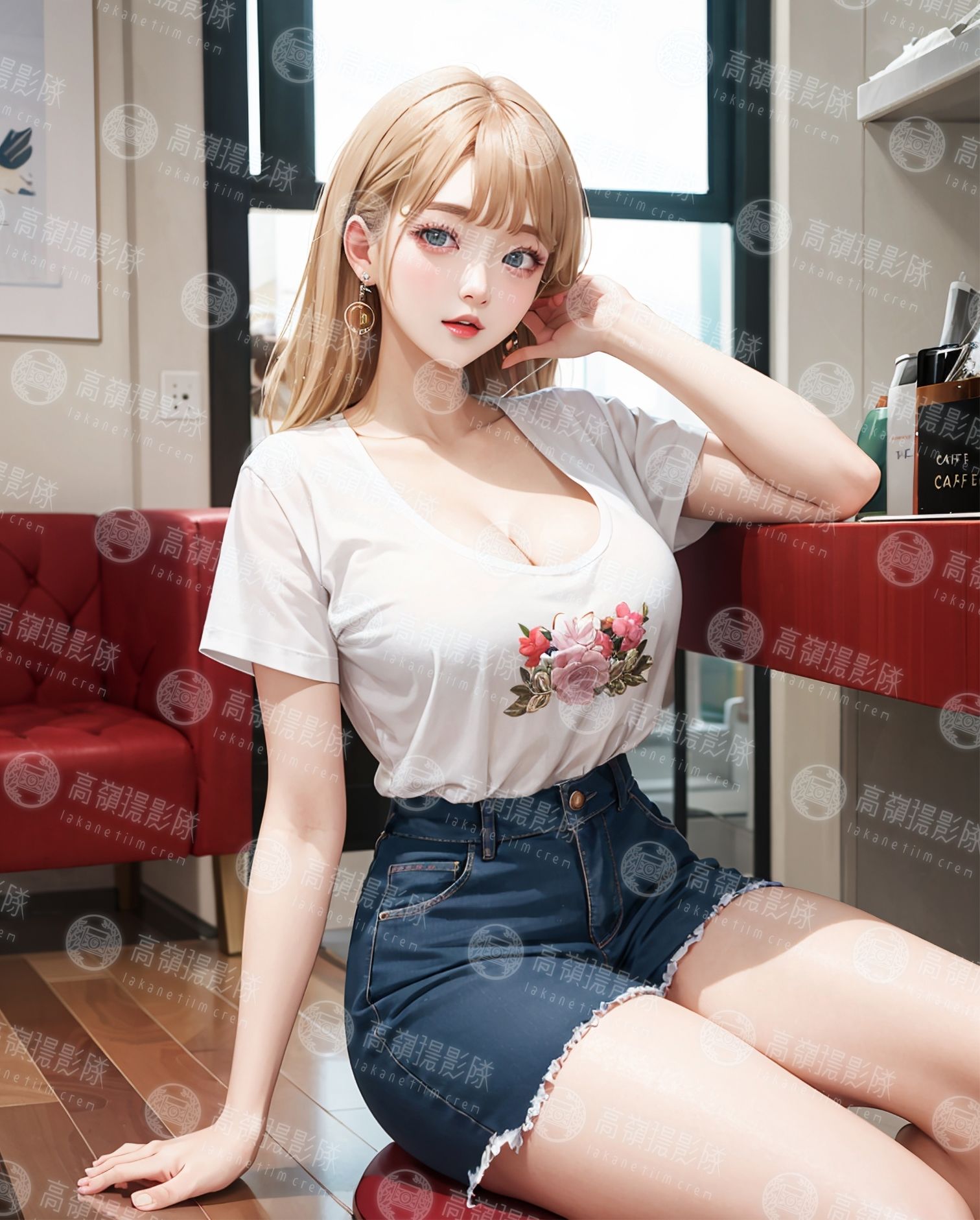 サンプル画像3:学生時代は見ていただけだった1軍金髪美女達のプライベートを撮りました(高嶺撮影隊) [d_277665]