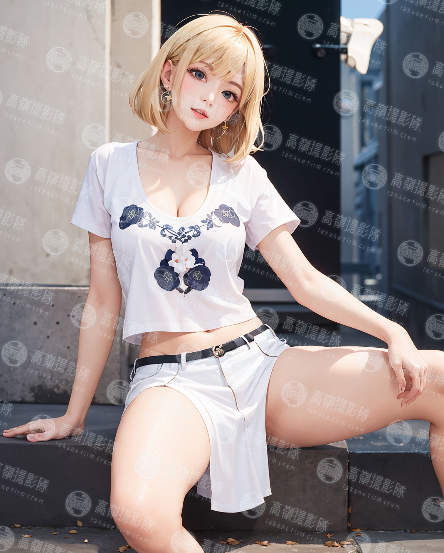 サンプル画像4:学生時代は見ていただけだった1軍金髪美女達のプライベートを撮りました(高嶺撮影隊) [d_277665]