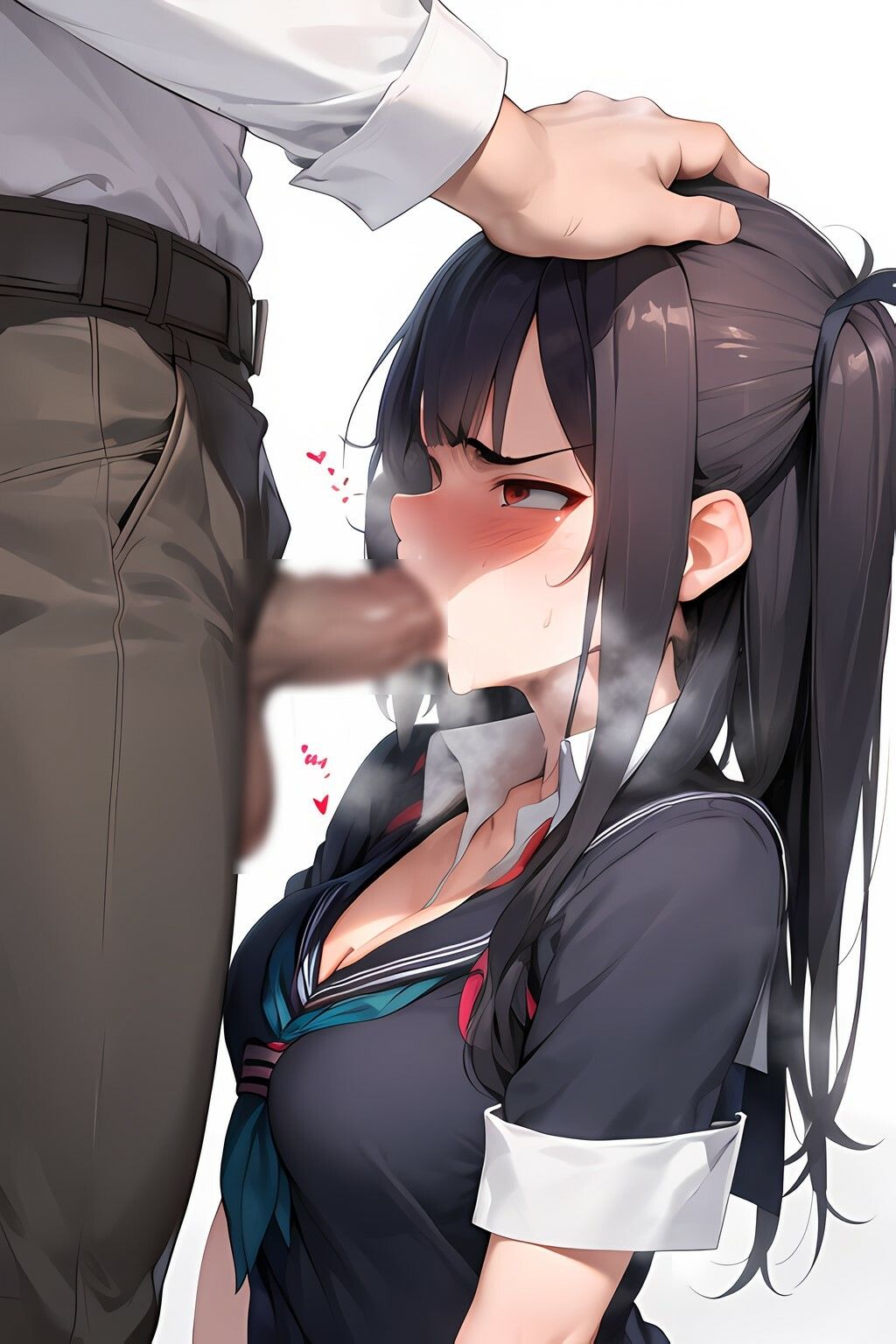 サンプル画像6:おしゃぶりフェチ 横アングル怒り顔編(フェチ工房) [d_277712]