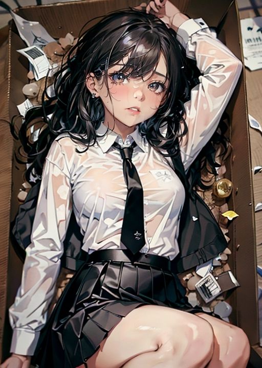 サンプル画像3:【ピンク色乳●あり】ゴミ捨て場に使用済み美女が捨てられてたら..！？(AILAB) [d_277820]