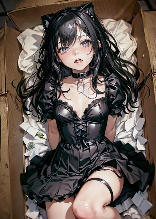 サンプル画像5:【ピンク色乳●あり】ゴミ捨て場に使用済み美女が捨てられてたら..！？(AILAB) [d_277820]