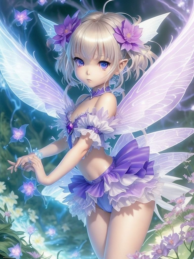 サンプル画像4:美少女画像集「妖精少女」001(セロリ倶楽部) [d_278235]