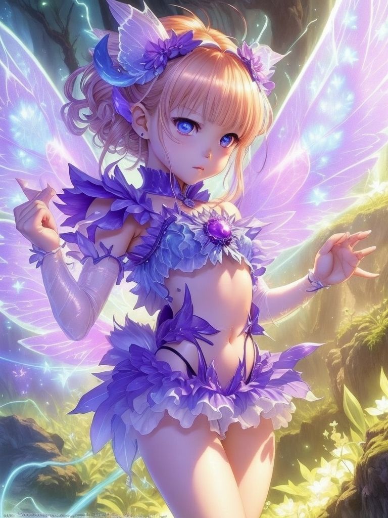 サンプル画像4:美少女画像集「妖精少女」002(セロリ倶楽部) [d_278236]