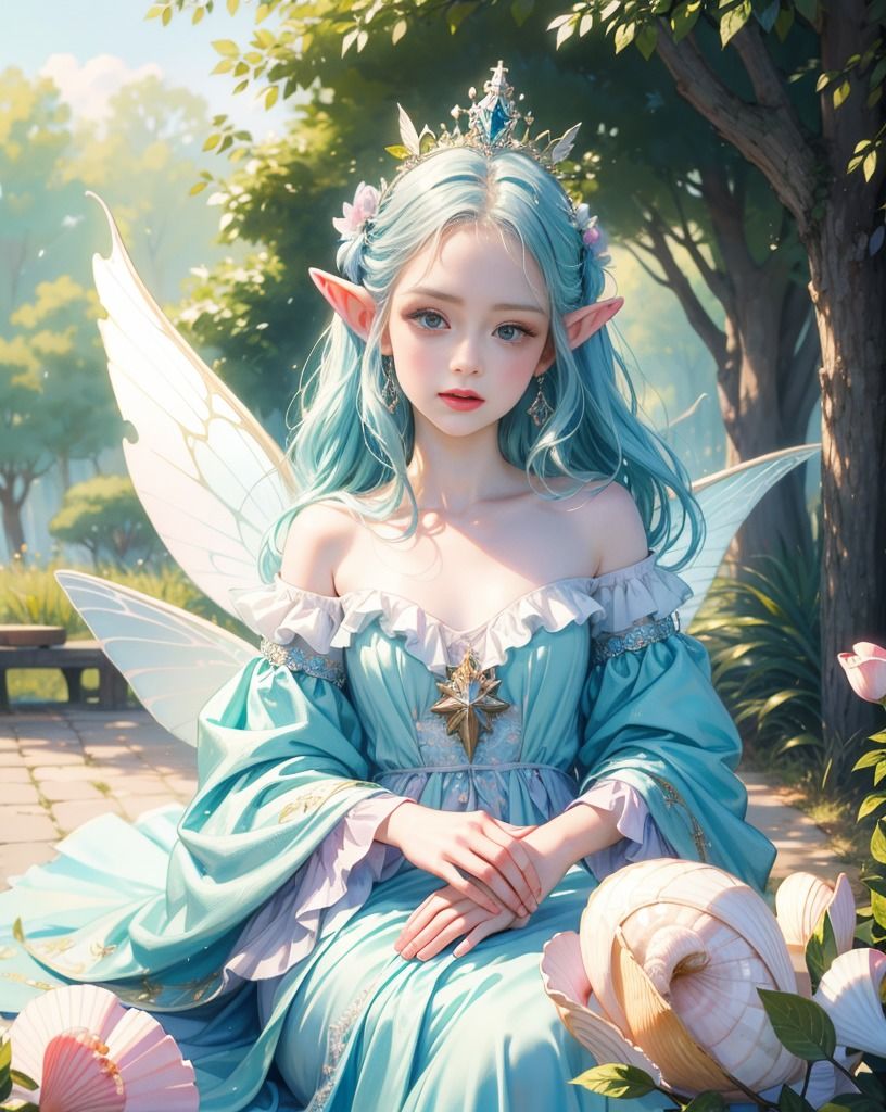 サンプル画像6:美少女画像集「妖精少女」002(セロリ倶楽部) [d_278236]