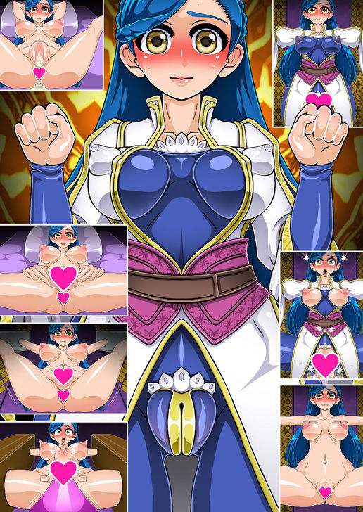 サンプル画像6:拘束娘さんをガンガン杭打するイラスト集02(しっぽ番長) [d_278264]