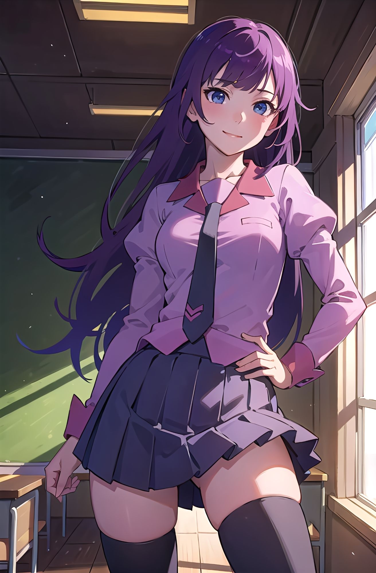 サンプル画像1:瞳に宿る物語(NAI本舗) [d_278279]