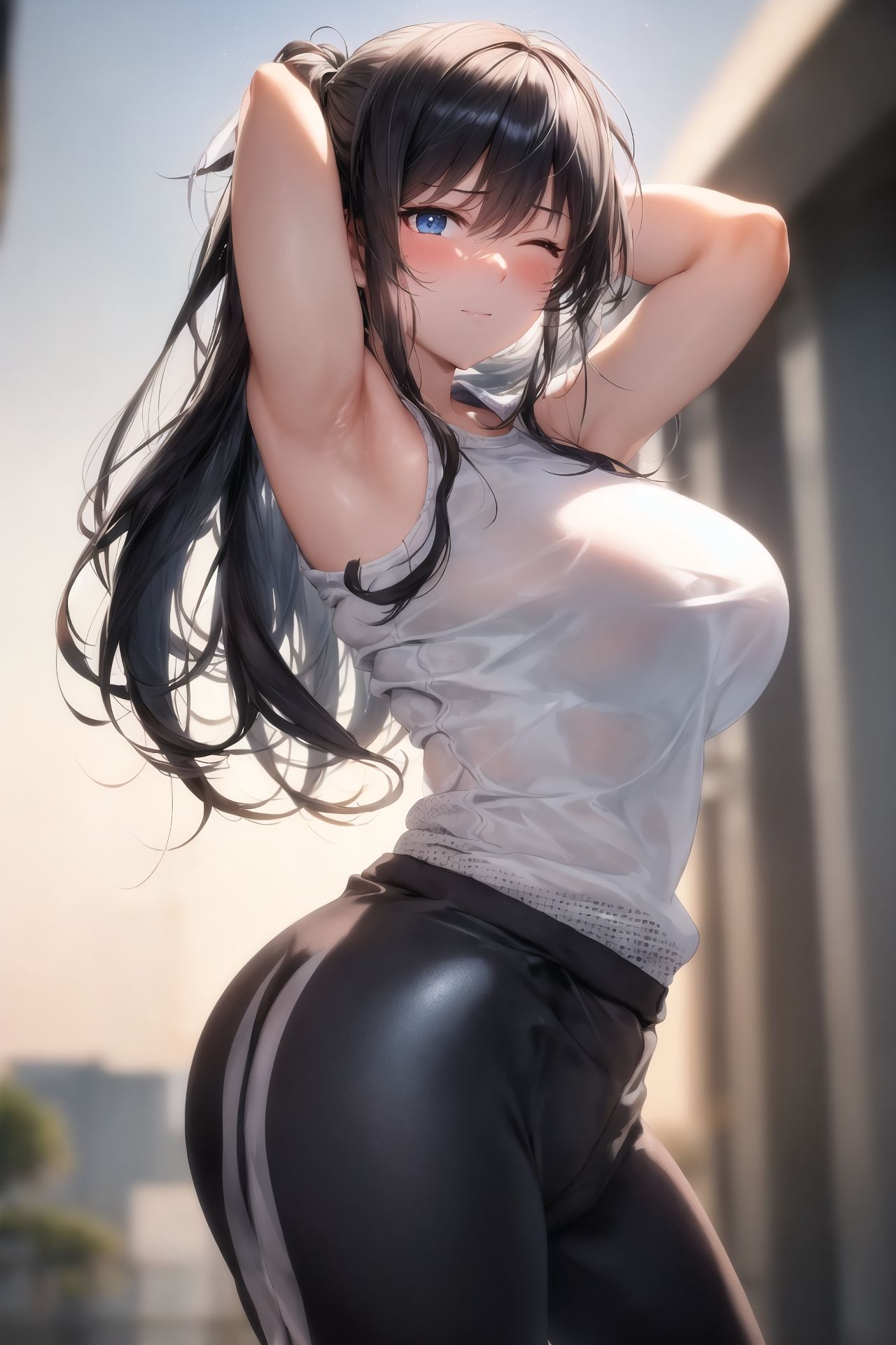 サンプル画像5:巨乳JK学園 ハードコア 〜第一幕・学園（日常）編〜(むらた屋) [d_278671]