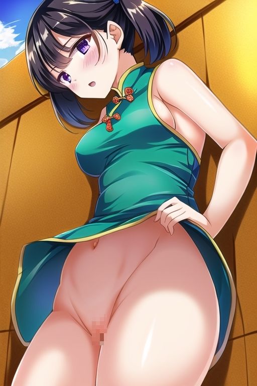 サンプル画像6:チャイナコンパニオンと戯れてみた(催●スマホの淫魔) [d_278678]