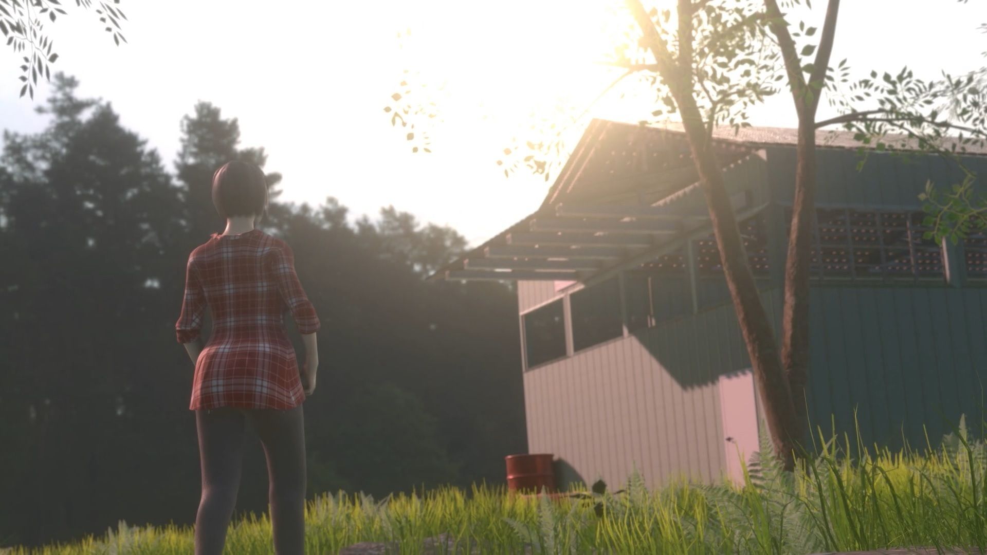 サンプル画像1:巨大バエに孕まされる眼鏡っ子JK(湖畔の家) [d_278788]