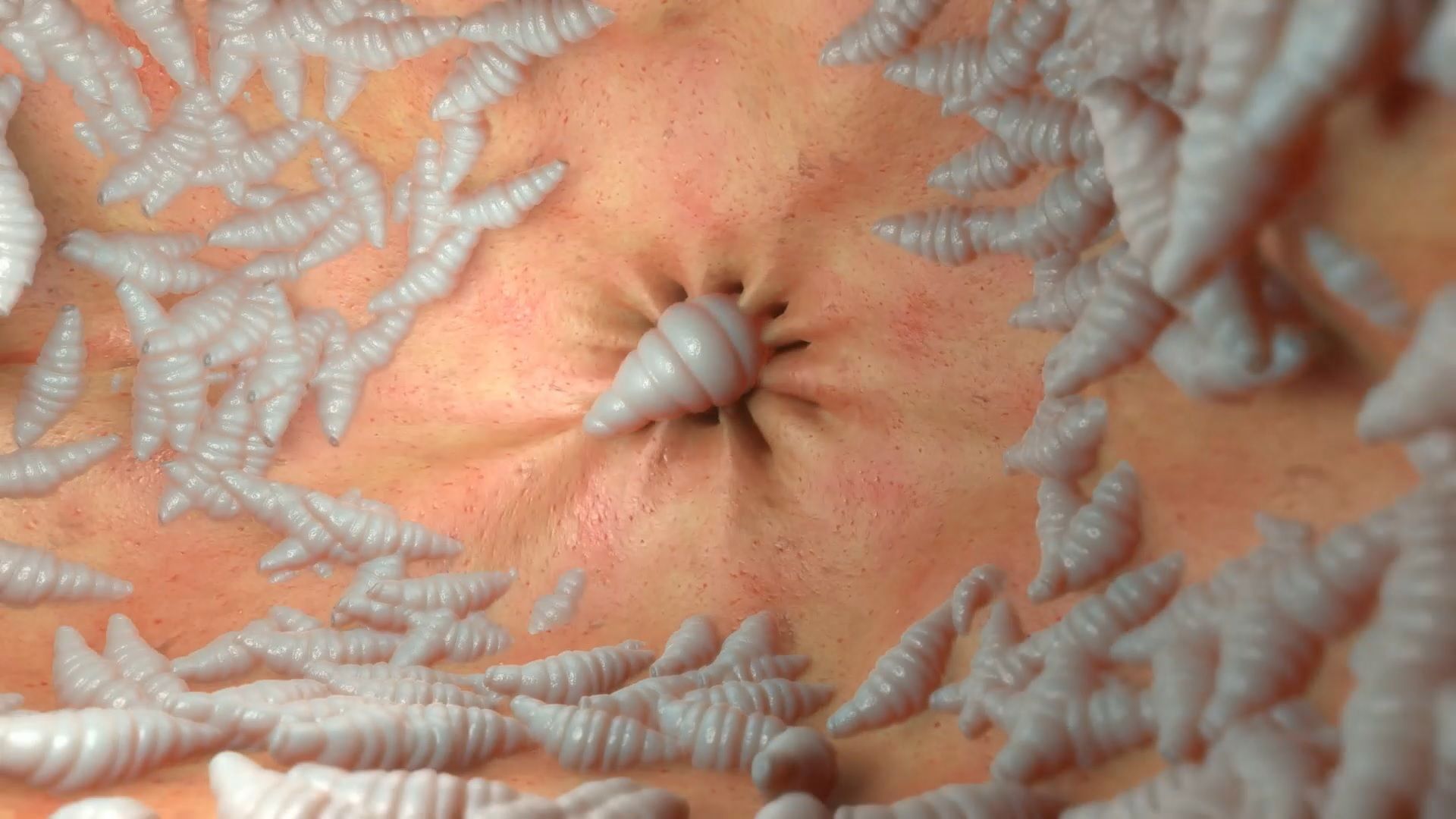 サンプル画像5:巨大バエに孕まされる眼鏡っ子JK(湖畔の家) [d_278788]