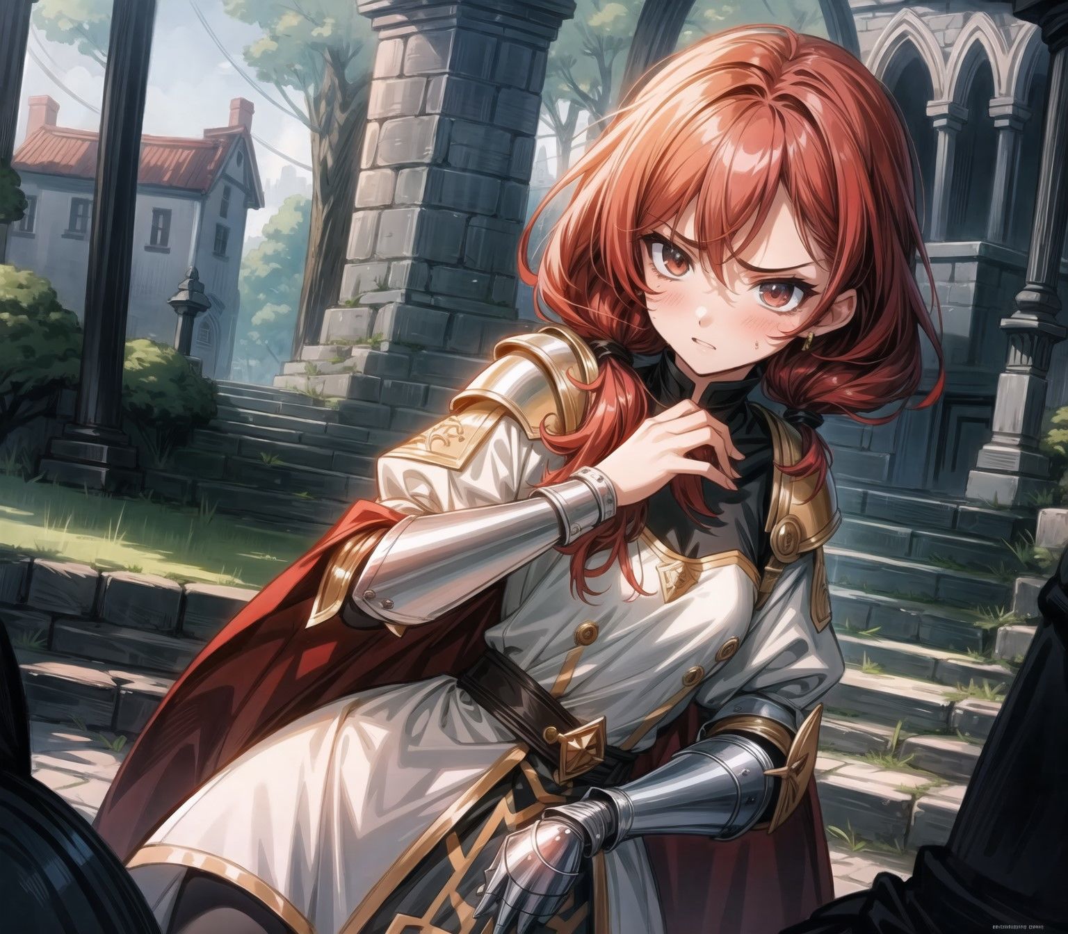 サンプル画像1:【超高画質 350枚以上！】射精させるたびに強くなる女騎士(Nature lover) [d_278895]