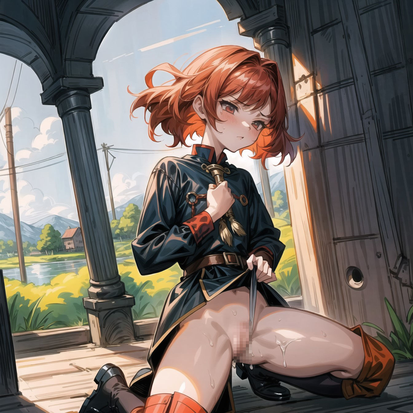 サンプル画像3:【超高画質 350枚以上！】射精させるたびに強くなる女騎士(Nature lover) [d_278895]