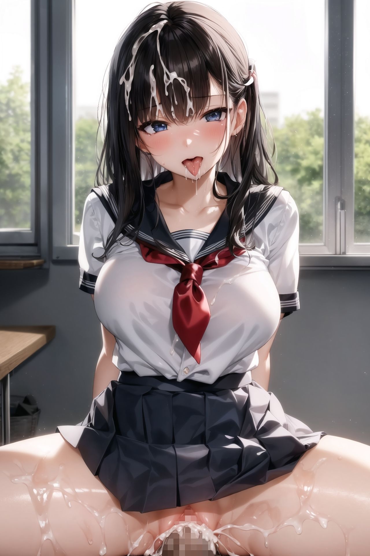 サンプル画像2:巨乳J〇学園 ハードコア 〜第二幕・犯りまくり編〜(むらた屋) [d_278976]