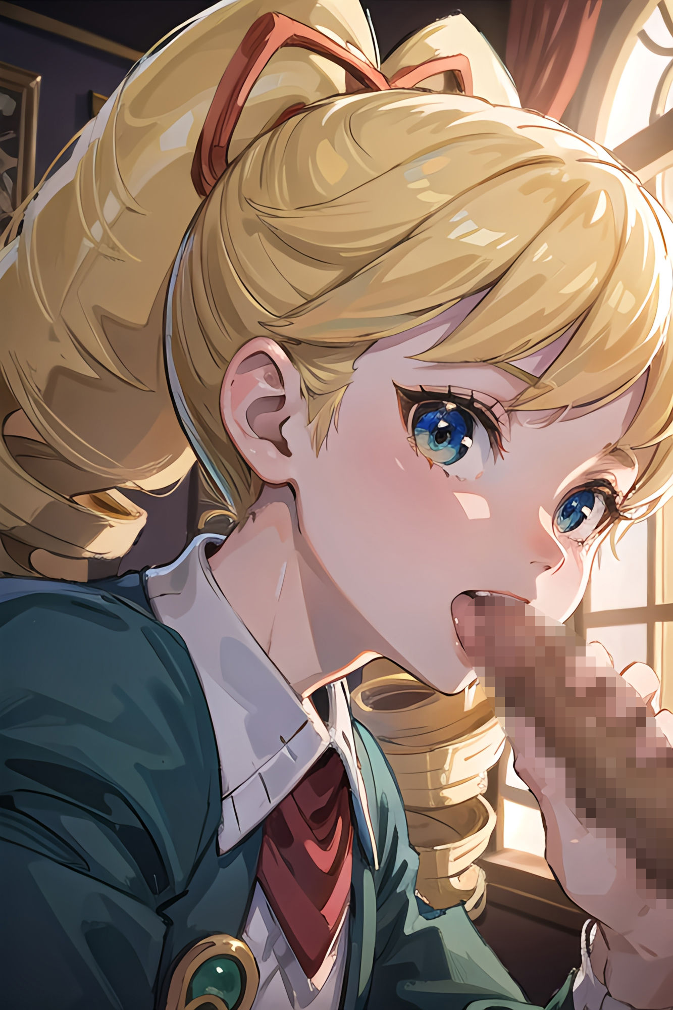 サンプル画像2:金髪ドリルツインテールツンデレ委員長(NAI本舗) [d_279094]