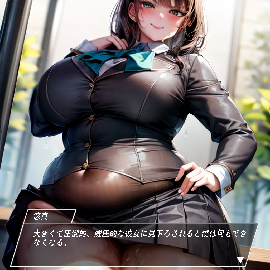 サンプル画像2:圧迫の沙織。(ふけや) [d_279298]