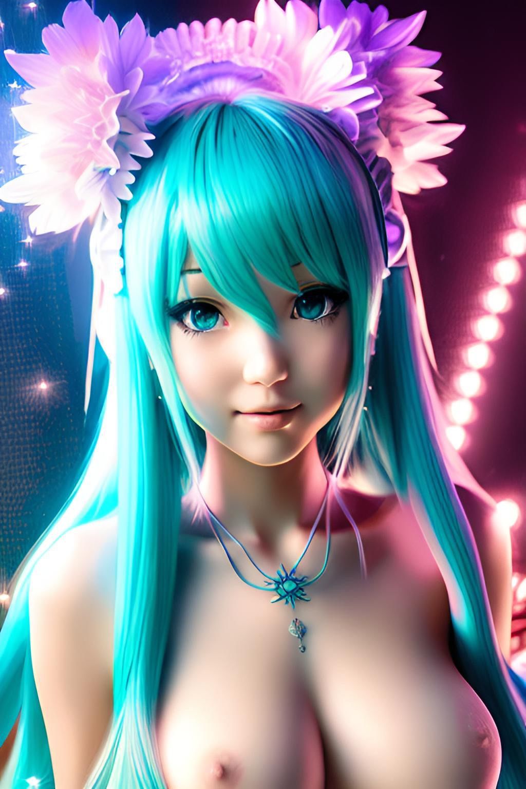 サンプル画像4:かわいい初音ミクのおっぱい祭り！コスプレ美少女集！(はるはるぽん) [d_279484]