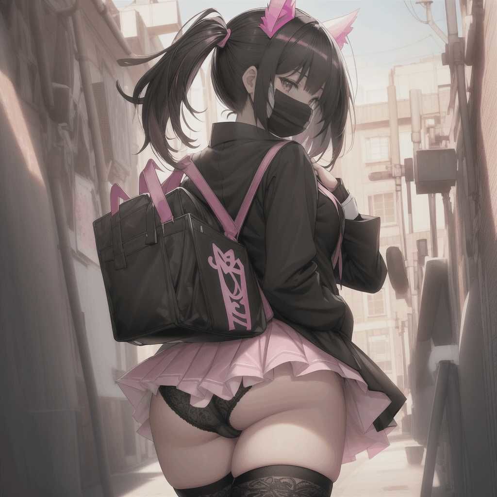 サンプル画像1:地雷系女子パンチラCG集 50枚(鼠径部) [d_279509]