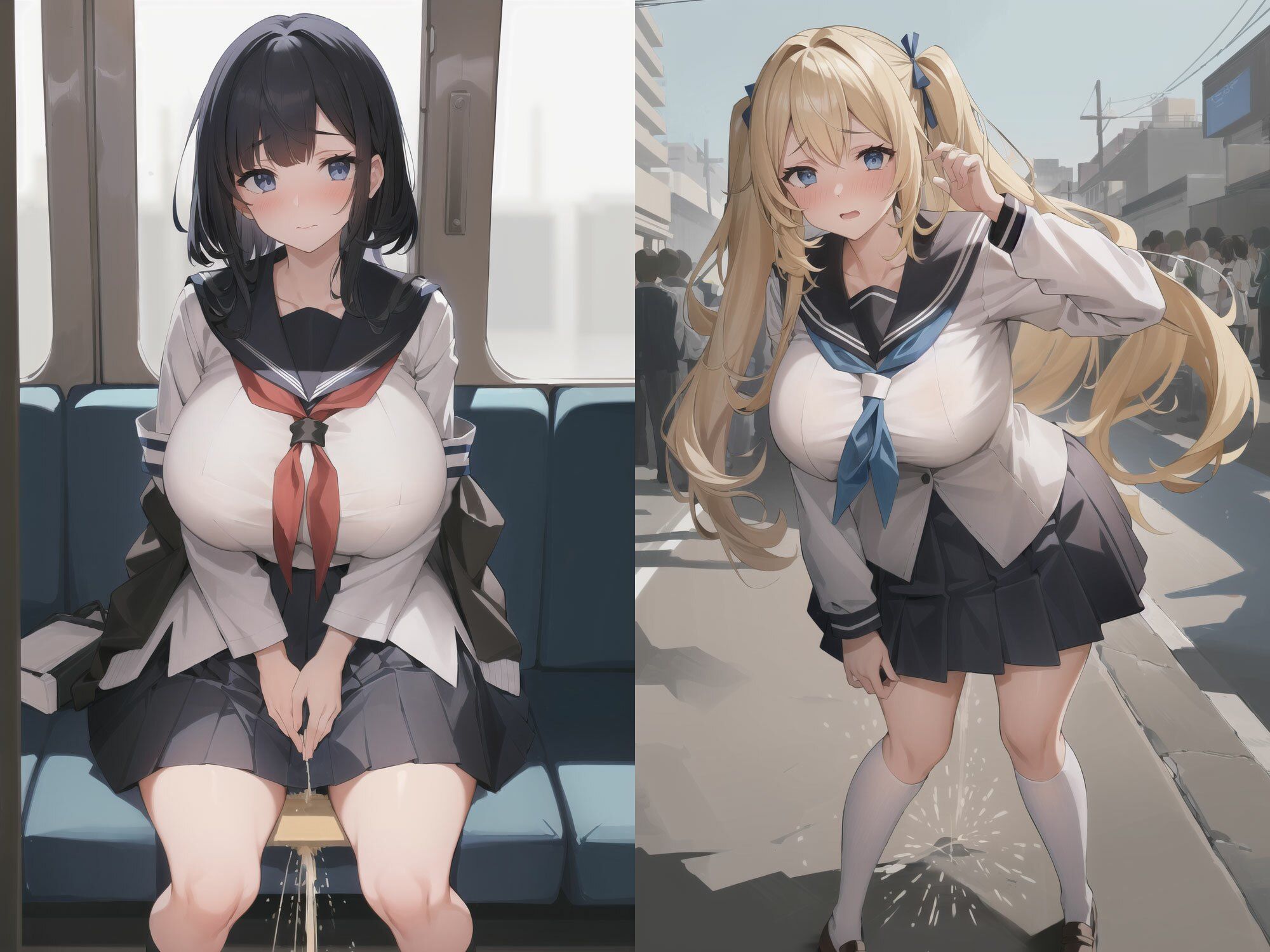 サンプル画像1:おしっこJK図鑑3(引きこもりんご) [d_279526]