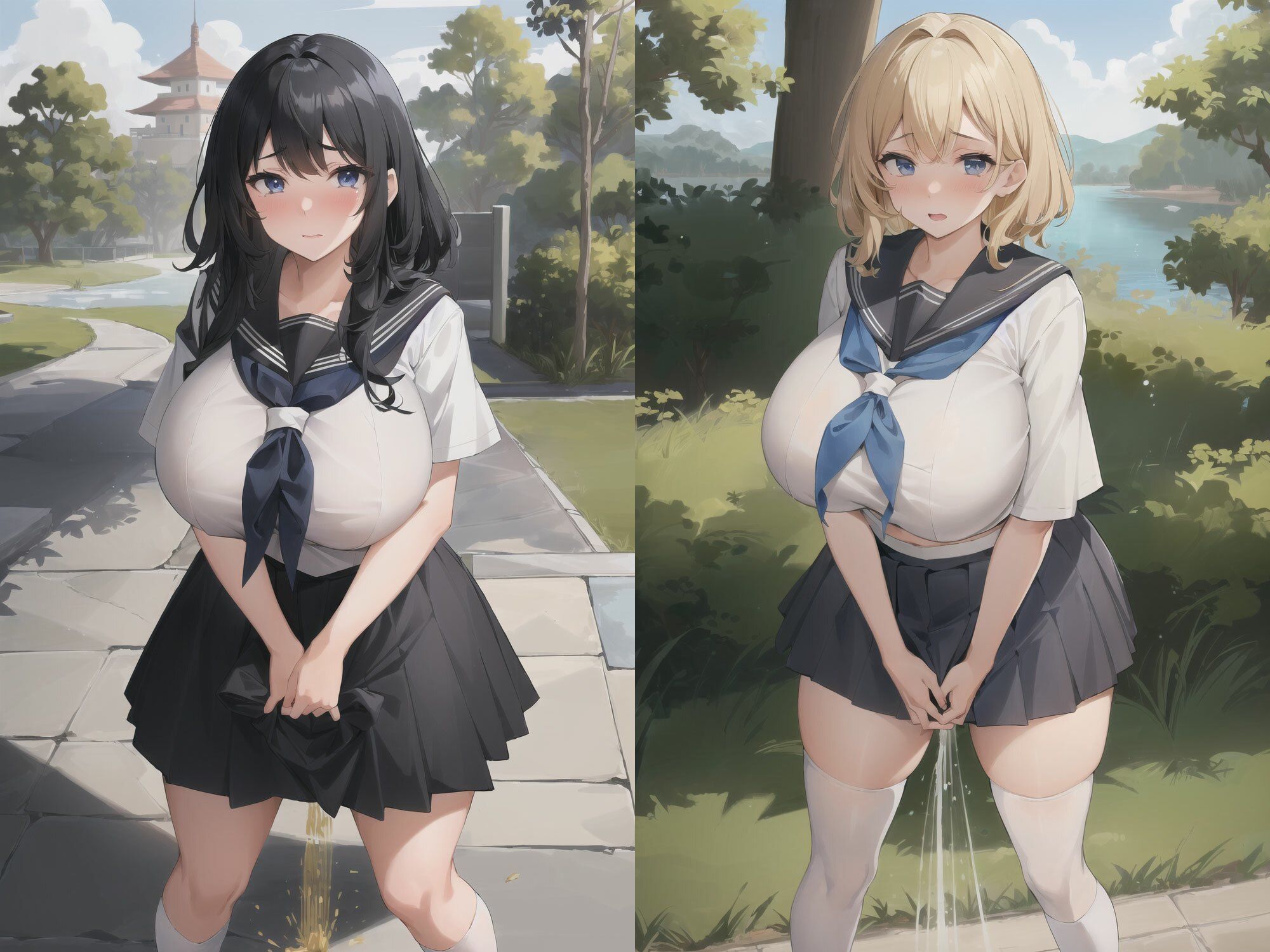 サンプル画像3:おしっこJK図鑑3(引きこもりんご) [d_279526]