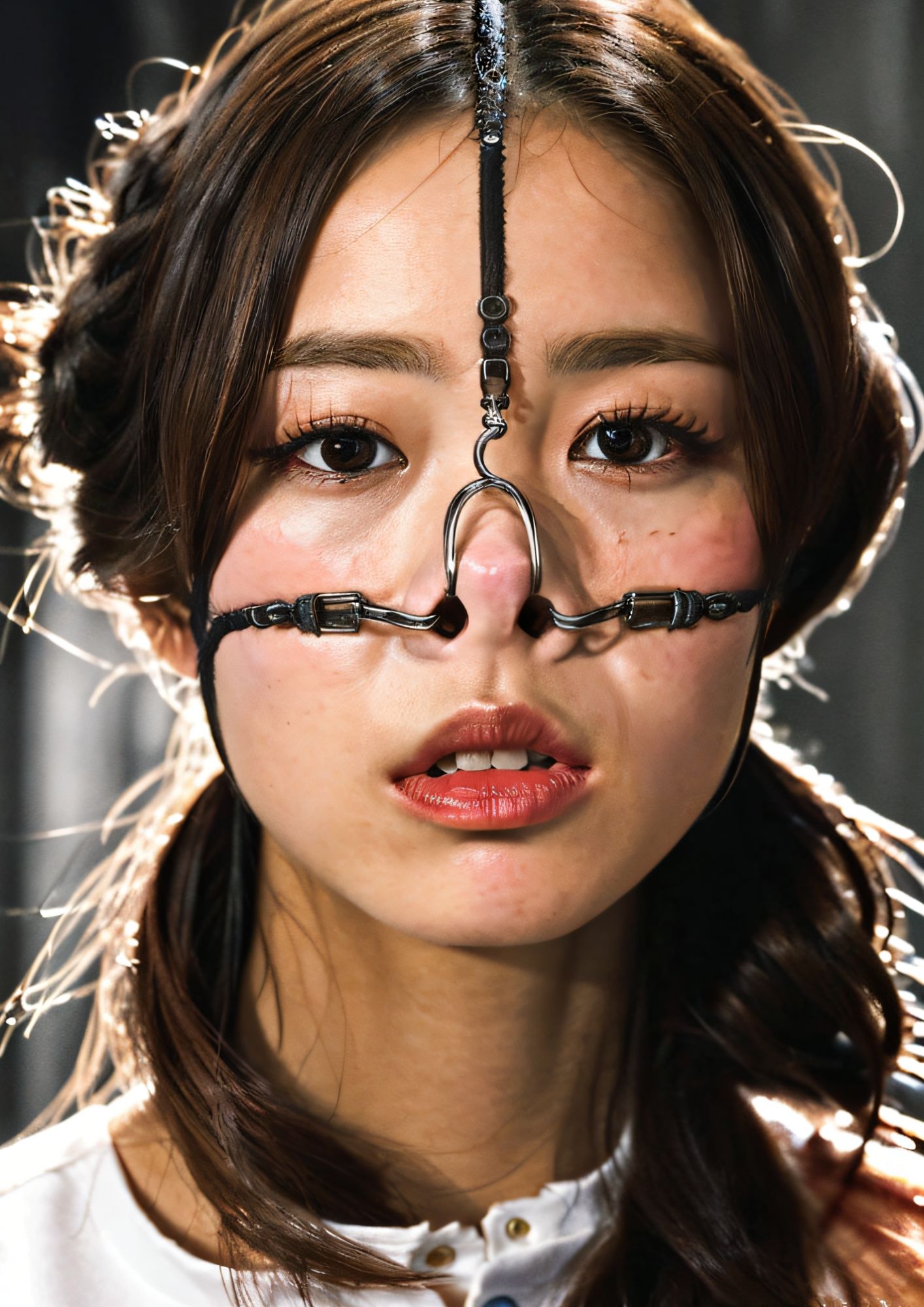 サンプル画像1:三方向鼻フックAI美女(部部部) [d_279553]