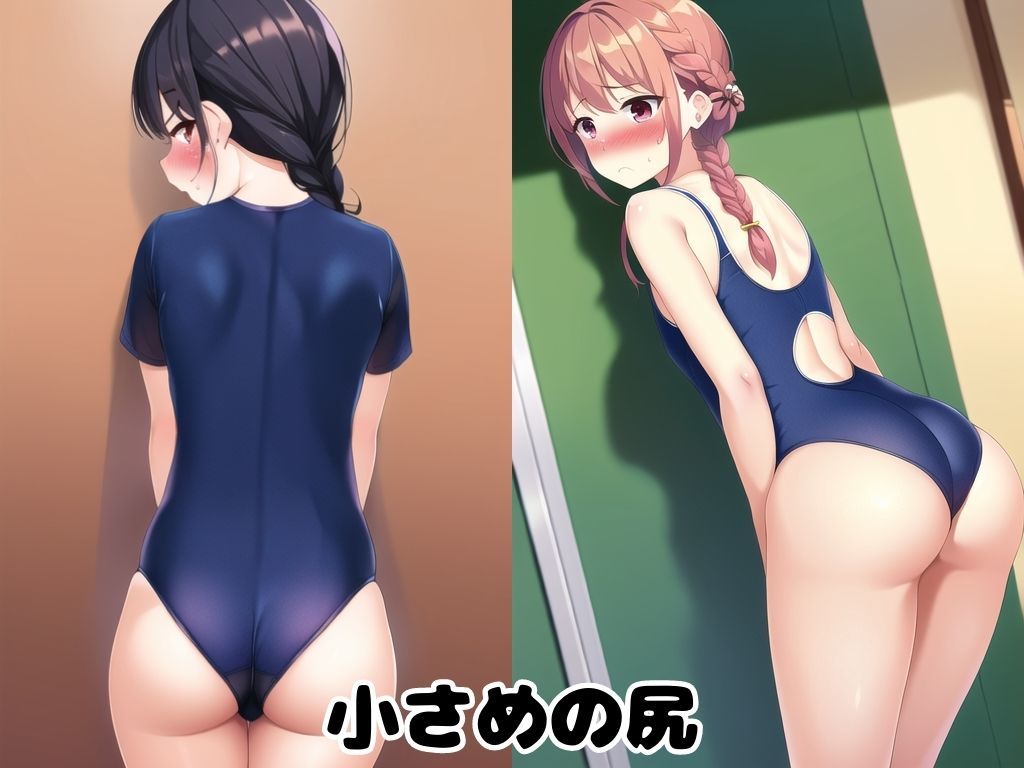 サンプル画像5:スク水＆女の尻(まじんぶう) [d_279634]