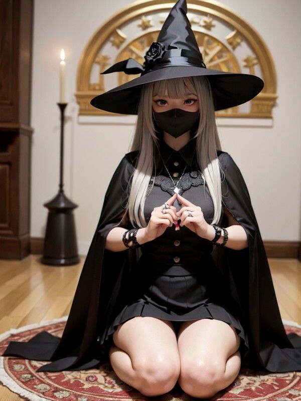 サンプル画像4:えっちな黒ミサ行ってみた(妄想シンギュラリティ研究所) [d_279652]