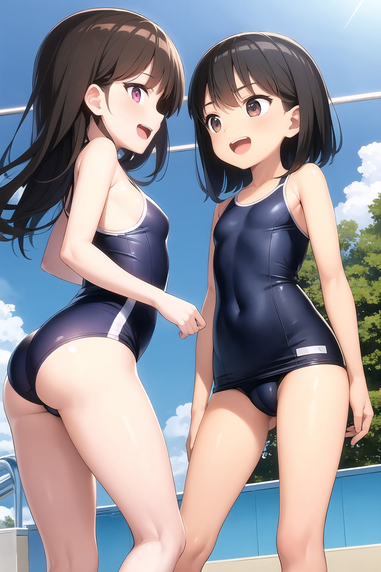 サンプル画像6:透視メガネ〜学校プール編〜(DIXY) [d_279739]