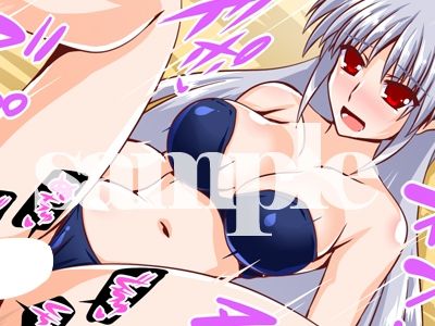 サンプル画像1:水着アインスさんとユニゾンタイム(Fake gate) [d_279813]