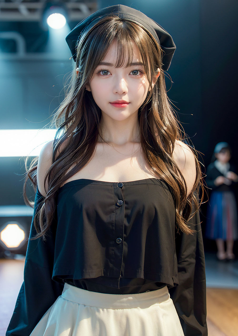 サンプル画像2:IDOL Finder ファースト写真集『卒業』みんな！卒業公演で素敵な思い出作ろうね！（意味深）(エミノツカサ) [d_279826]