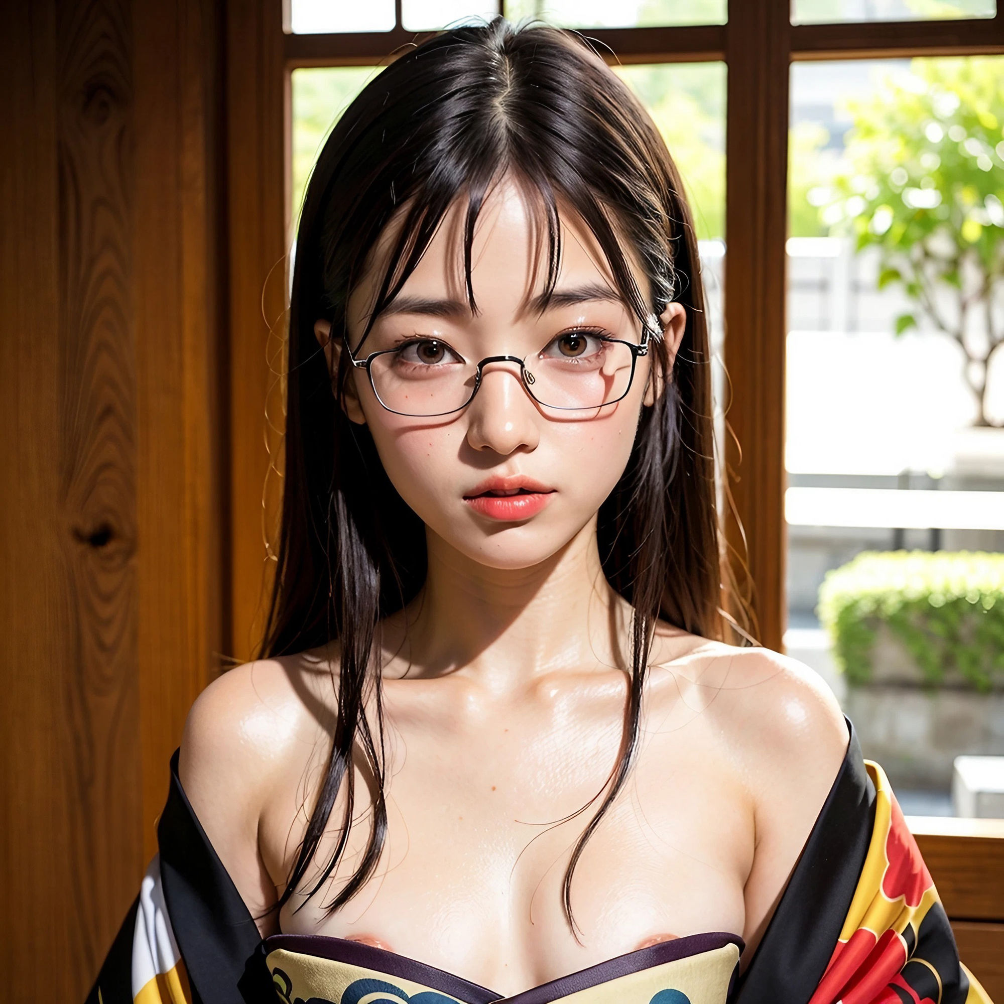 サンプル画像5:メガネ美少女コレクション(川瀬と遊園地) [d_280240]