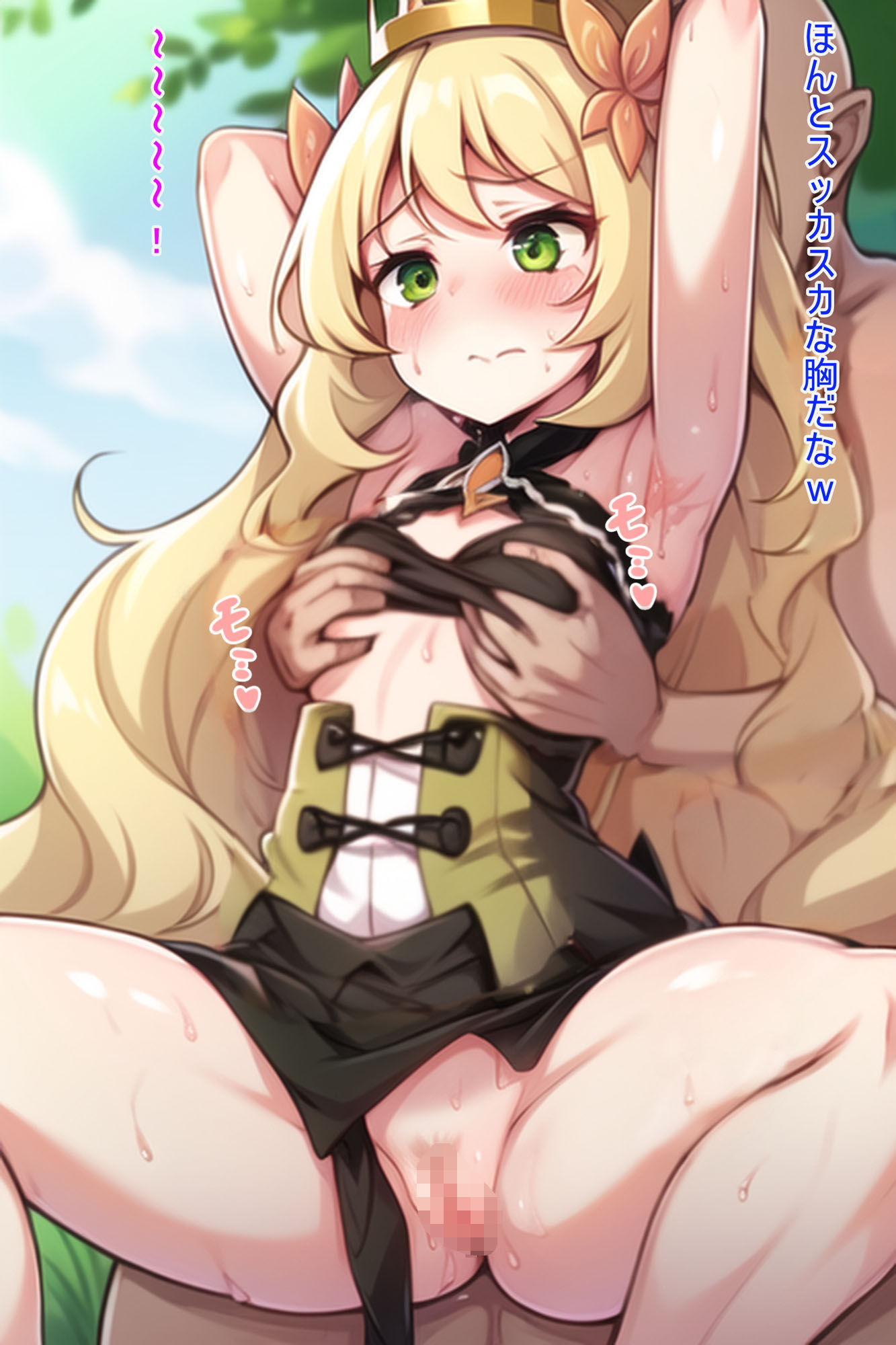 サンプル画像2:敗北したセリーヌの末路(大) [d_280243]