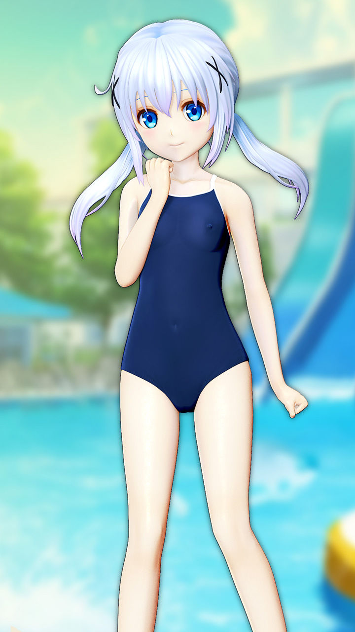 サンプル画像2:プールで見かけたスク水美少女 俺の妄想爆発 華奢な身体の乳首 オ○ンコ 弄り放題 連続絶頂 オモチャ・触手何でもあり 何度イっても逃がさない あぁーして、こぉーして超気持ちイイ件(@OZ（アットオズ）) [d_280264]