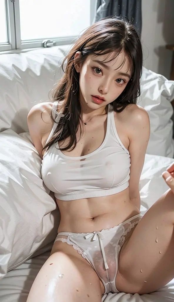 サンプル画像3:AIで巨乳美女を作ったらエロすぎた（ニットのセーターはお好きですか？）(AI Beauty) [d_280410]