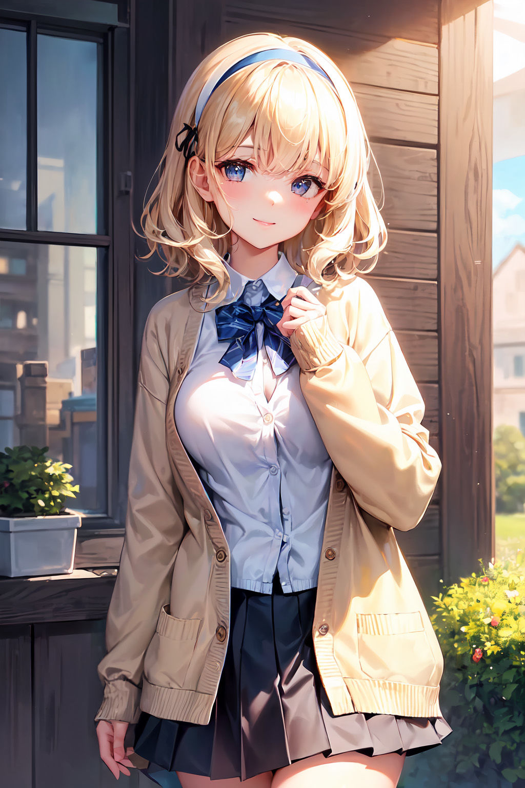 サンプル画像1:制服美少女と孕ませS〇X（400枚）(MurabitoX) [d_280654]