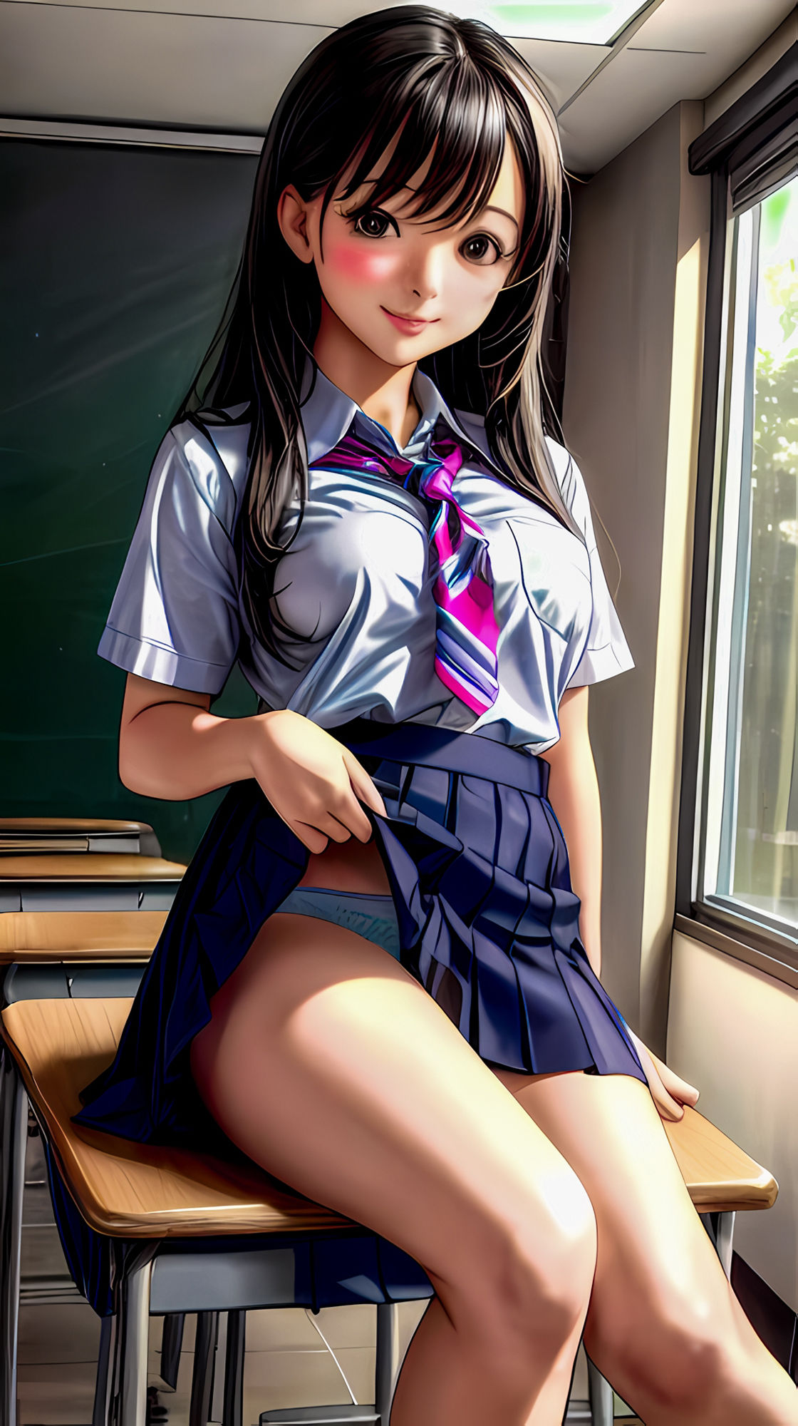 サンプル画像1:【イラスト写真集】「ねぇ、みんなには内緒だよ？」｜Vol.01(Japan Bizyo Online) [d_280697]