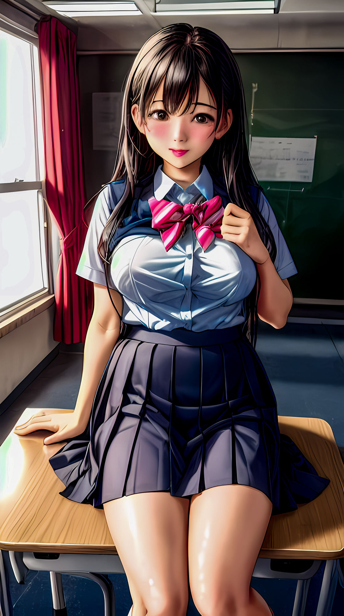 サンプル画像2:【イラスト写真集】「ねぇ、みんなには内緒だよ？」｜Vol.01(Japan Bizyo Online) [d_280697]