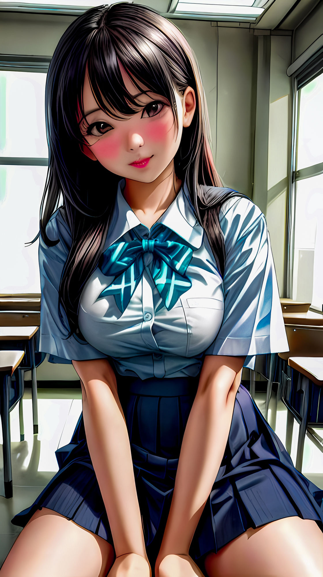 サンプル画像3:【イラスト写真集】「ねぇ、みんなには内緒だよ？」｜Vol.01(Japan Bizyo Online) [d_280697]