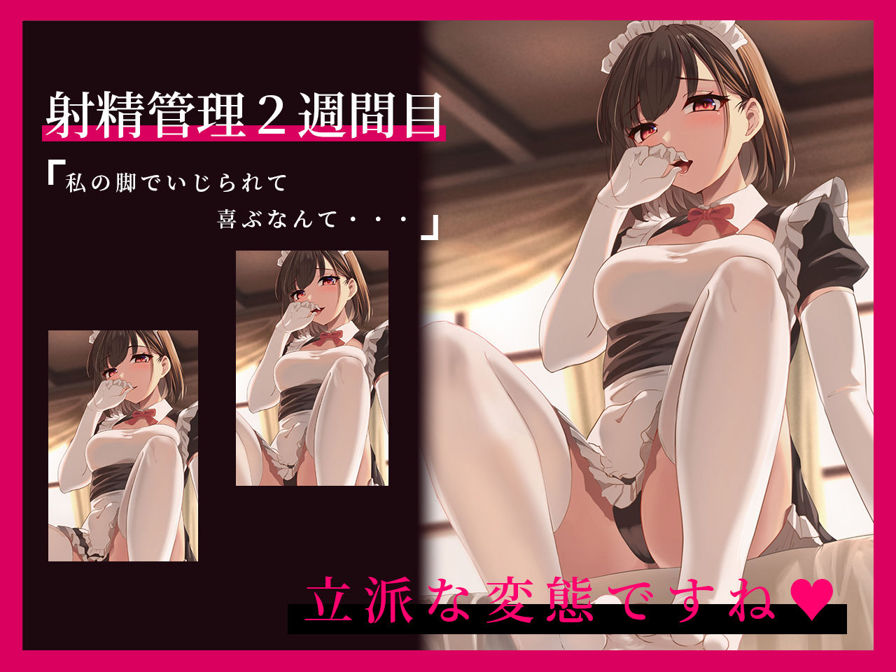 サンプル画像4:ドSメイドさんのご奉仕地獄(F.T.B) [d_280714]