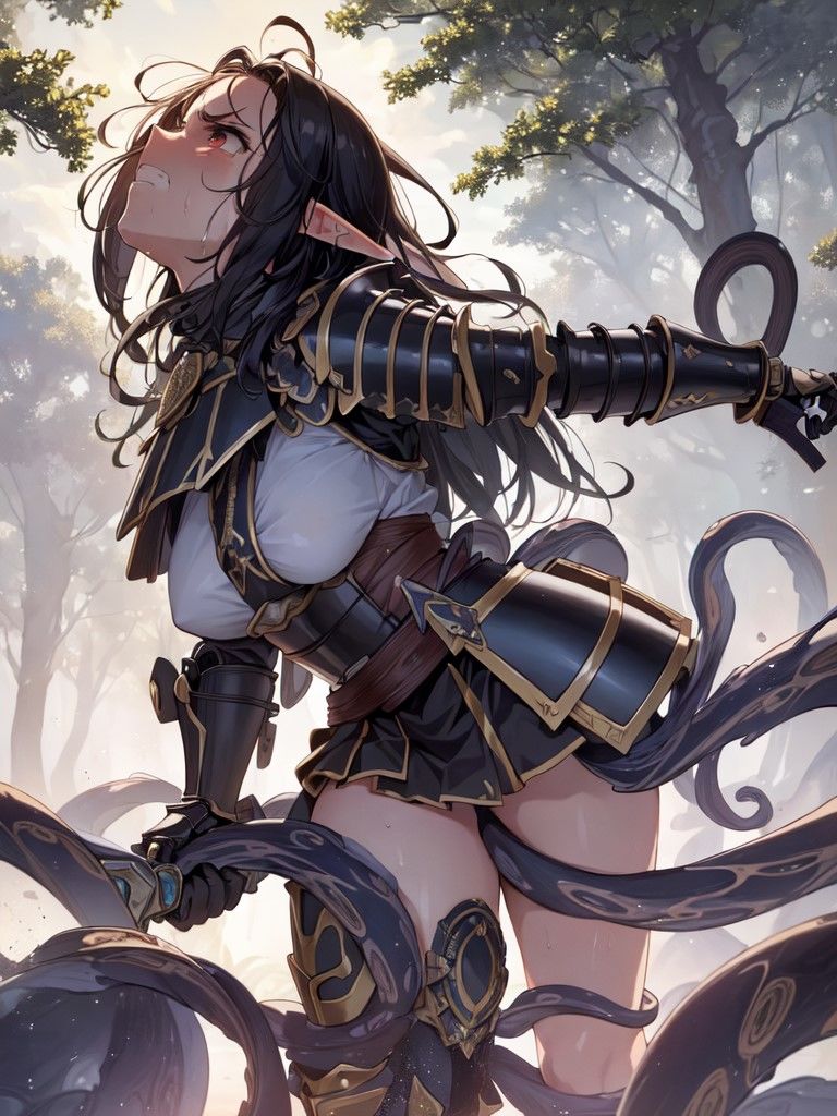 サンプル画像1:異世界姦襲 触手VSエルフ騎士団I(ししゃも万歳) [d_280831]