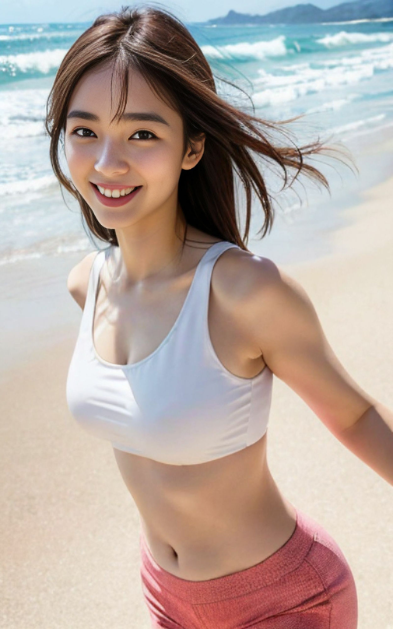 サンプル画像4:撮っていいですか？(AIグラビア図書館) [d_280840]